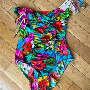 Jantzen bandeau one piece swimsuit